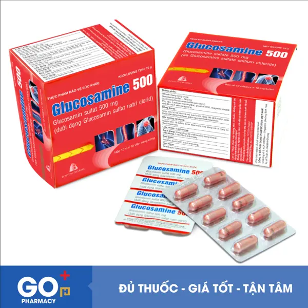 Glucosamine 500mg Boston 100 viên (Viên)